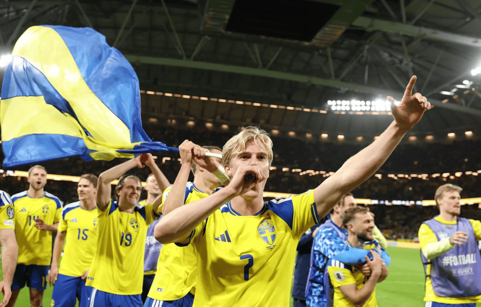 亚博体育平台-瑞典预选赛2平4负，用欧国联名额晋级附加赛并成功出线